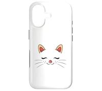 Carcasa para iPhone 17 Cute Sleepy Cat Face Adorable Feline Kitty Lover