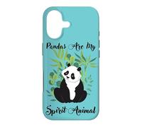 Carcasa para iPhone 17 Cute Womens Girls Kids Cute My Spirit Animal Panda Lover