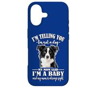 Carcasa para iPhone 17 Cute Womens Girls Mom Said I'm A Baby Border Collie Lover