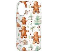 Carcasa para iPhone 17 Cute Xmas Baking Stuff For Women Christmas Gingerbread