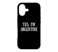 Carcasa para iPhone 17 Cute Yes, I'm Argentine Argentina Buenos Aires