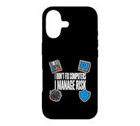 Carcasa para iPhone 17 Cybersecurity I Don't Fix Computers I Manage Risk
