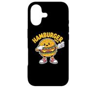 Carcasa para iPhone 17 Dabbing Hamburger Crew Funny Foodie Lover Team Burger