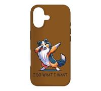 Carcasa para iPhone 17 Dabbing Sheltie | Hago lo Que Quiero diseño de Perro Pastor de Shetland