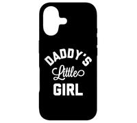 Carcasa para iPhone 17 Daddy'S Little Girl Sign,Birthday Girls Daddys Little Girl