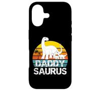 Carcasa para iPhone 17 Daddysaurus Dinosaur Daddy Sauropod Saurus Family Matching