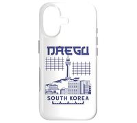 Carcasa para iPhone 17 Daegu Vacation Holiday Bandera de Corea del Sur