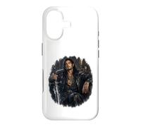 Carcasa para iPhone 17 Dark Fantasy King FAE, Corte, Estrellas, Plata, Romance