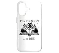 Carcasa para iPhone 17 Dark Romance Book Dragon Fly Dragon or Die in My Fantasy Era