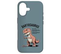 Carcasa para iPhone 17 Darts Dinosaur Darts Jugador de Dardos Trex Lanzador de Dardos