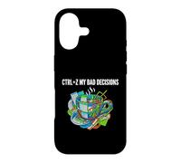 Carcasa para iPhone 17 Data Analyst Funny Ctrl Z My Bad Decisions
