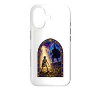 Carcasa para iPhone 17 David Y Goliat Catedral gótica Medieval Mosaico Escena artística