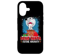Carcasa para iPhone 17 Dear Santa Define Naughty Finnish Lapphund Dog Christmas