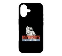 Carcasa para iPhone 17 Decepciones Todos Ustedes Divertido Jesús Facepalm Meme