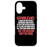 Carcasa para iPhone 17 Definición Anti republicanos - Demócrata Liberal