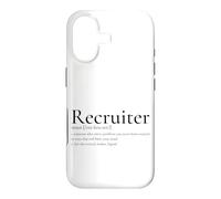 Carcasa para iPhone 17 Definición de reclutador Contratación Divertida Adquisición de Talento de recursos Humanos