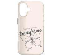 Carcasa para iPhone 17 Deja Que Dios te transforme Butterfly Faith