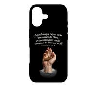 Carcasa para iPhone 17 Déjalo en Las Manos de Dios Proverbios 3:5-6 Español Cristiano