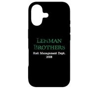 Carcasa para iPhone 17 Departamento de Gestión de Riesgos de Lehman Blanco