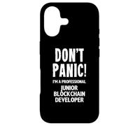 Carcasa para iPhone 17 Desarrollador Junior Blockchain
