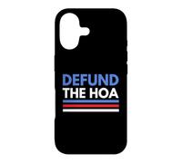 Carcasa para iPhone 17 Desfinanciar la HOA Gracioso La elección de HOA Asociación de propietarios de viviendas