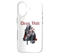 Carcasa para iPhone 17 Deus Vult Knights Templar Crusades