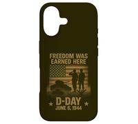 Carcasa para iPhone 17 Día D 82 Aniversario Normandía 1944 Homenaje Militar Hombres