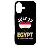 Carcasa para iPhone 17 Día de la Revolución Egipto 23 de Julio Orgullo Egipcio