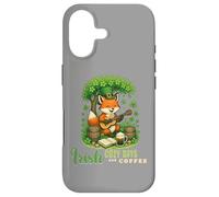 Carcasa para iPhone 17 Día de San Patricio Irish Cozy Days - Lindo músico Fox Art