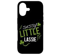 Carcasa para iPhone 17 Día de San Patricio Vintage Sassy Little Lassie