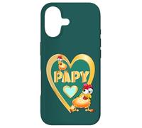 Carcasa para iPhone 17 Día del Padre Pollos POLLAIO Francés PAPY Abuelo