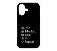 Carcasa para iPhone 17 Día lluvioso Amante Acogedor Introvertido Sadcore Tormenta Nube