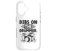 Carcasa para iPhone 17 Dibs On The Drummer Tambores Tocando Tambor Tambor Tambor