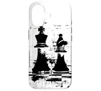 Carcasa para iPhone 17 Dibujo de Reinas y Reyes de ajedrez