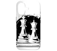 Carcasa para iPhone 17 Dibujo de Reinas y Reyes de ajedrez