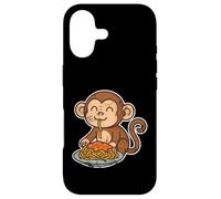 Carcasa para iPhone 17 Dibujos Animados de Pasta de Mono