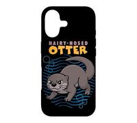Carcasa para iPhone 17 Dibujos Animados Peludo Nutria Raza Amante De Animales Marinos Lindas Nutrias