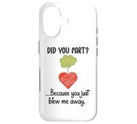 Carcasa para iPhone 17 Did You Fart Because You Just Blew Me Away Farting Valentine