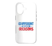 Carcasa para iPhone 17 Diferente Porque Razones Divertida sátira política