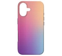 Carcasa para iPhone 17 Digital Aura Gradient Pink Orange Purple Pixel Energy Design