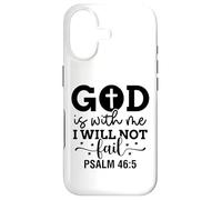 Carcasa para iPhone 17 Dios está Conmigo Cristianos y Mujeres Agradecidos