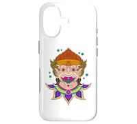 Carcasa para iPhone 17 Dios Mono hindú Hanuman