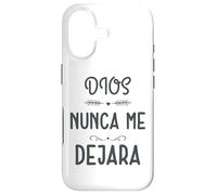 Carcasa para iPhone 17 Dios Nunca me Deja, Providencia Divina, Siervo de Dios