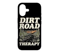 Carcasa para iPhone 17 Dirt Road Therapy Bosque Al Aire Libre Senderismo Rutas Camping