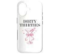 Carcasa para iPhone 17 Dirty Thirties in My 30s Era Filthy Martini Dirty 30 Thirsty