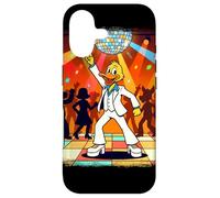 Carcasa para iPhone 17 Disco Duck 70s Sábado Noche