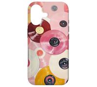 Carcasa para iPhone 17 Discos de Vinilo DJ Music Lover Vintage Retro