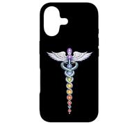 Carcasa para iPhone 17 Diseño Caduceo Energía Chakra - Despertar Kundalini
