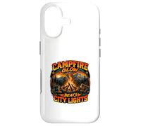 Carcasa para iPhone 17 Diseño Campfire Glow Beats City Lights para Aventuras al Aire Libre