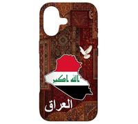 Carcasa para iPhone 17 Diseño de Bandera de Irak, hogar de IRQ Bagdad, Orgullo iraquí, Amo a Irak